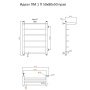 Полотенцесушитель Идеал ПМ 1 П 50*80*50 (ЛЦ5) прав Полотенцесушитель Идеал ПМ 1 П 50*80*50 (ЛЦ5) прав