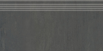 Ступень Гварди антрацит матовый обрезной 30x60x0,9