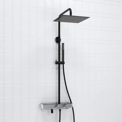 A114.162.217.CB Thermo Душевой комплект с термостатическим смесителем A114.162.217.CB Thermo Душевой комплект с термостатическим смесителем