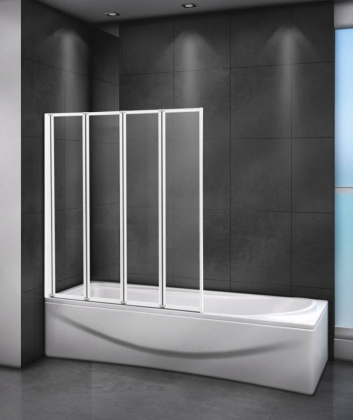 Шторка на ванну RELAX-V-4-80/140-C-Bi Условные размеры, мм:800х1400 Габариты с диапазоном регулировок, мм:(789-801)х1400  Шторка на ванну RELAX-V-4-80/140-C-Bi Условные размеры, мм:800х1400 Габариты с диапазоном регулировок, мм:(789-801)х1400