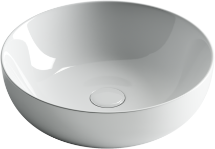 Умывальник чаша накладная круглая Element 420*420*130мм