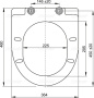 Сиденье для унитаза SOFTCLOSE, Дюропласт A66 AlcaPlast Сиденье для унитаза SOFTCLOSE, Дюропласт A66 AlcaPlast