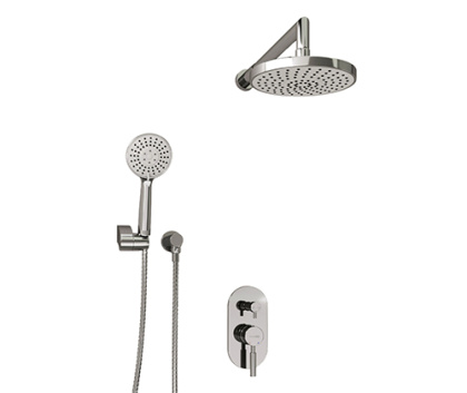 A14129 Встраиваемый комплект для душа с верхней душевой насадкой и лейкой Wasserkraft A14129 Встраиваемый комплект для душа с верхней душевой насадкой и лейкой Wasserkraft