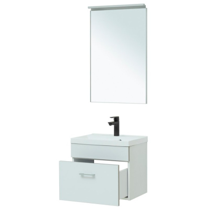 Мебель для ванной Aquanet Верона 50 белый матовый (раковина Нота 50)