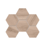Мозаика SI01 Hexagon 25x28,5x10 непол.