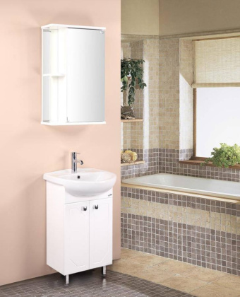 Тумба Onika Канны 50 напольная, белая (ум. Канны 50) Тумба Onika Канны 50 напольная, белая (ум. Канны 50)