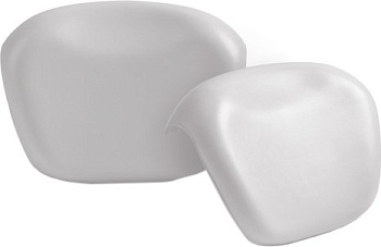 Подголовник Relax, 16х9х22 см, белый, RW