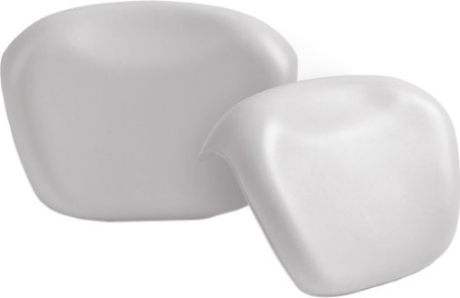 Подголовник Relax, 16х9х22 см, белый, RW