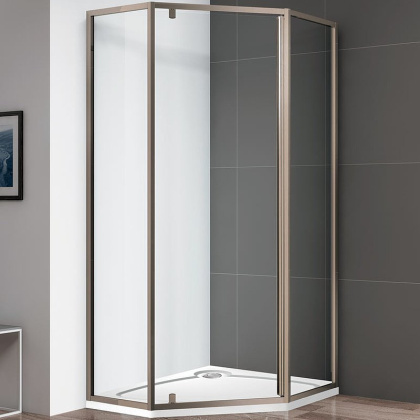 ECO-O-P-1-90-C-Br Душевой уголок