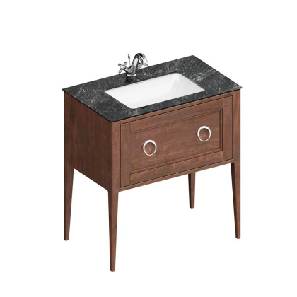 Тумба PLAZA Classic Neo напольная с ящиком 80, орех PL.CN.80.1\NUT.M Тумба PLAZA Classic Neo напольная с ящиком 80, орех PL.CN.80.1\NUT.M