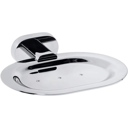 Мыльница Bemeta Oval 118408041 Хром, овальная Мыльница Bemeta Oval 118408041 Хром, овальная