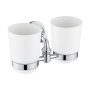 2 стакана с держателем, RG1222 Rose, Хром