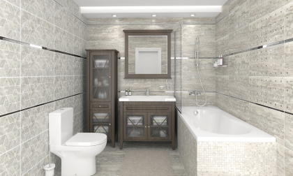 Керамогранит Echo серый 40х40 (11шт_1,76м2), м2