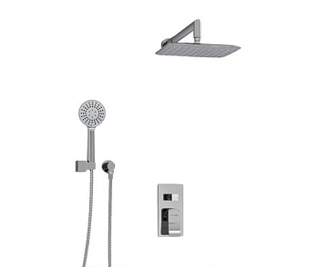 A14131 Встраиваемый комплект для душа с верхней душевой насадкой и лейкой Wasserkraft A14131 Встраиваемый комплект для душа с верхней душевой насадкой и лейкой Wasserkraft