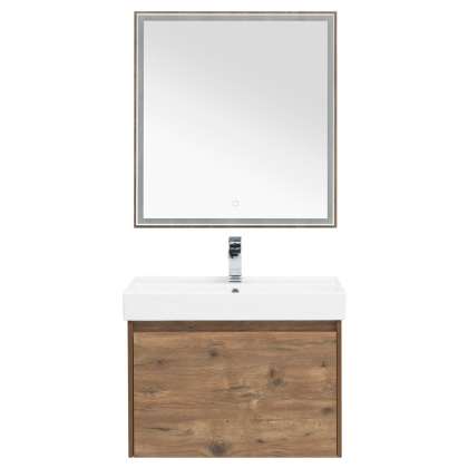 Мебель для ванной Aquanet Nova Lite 75 дуб рустикальный (1 ящик) Мебель для ванной Aquanet Nova Lite 75 дуб рустикальный (1 ящик)