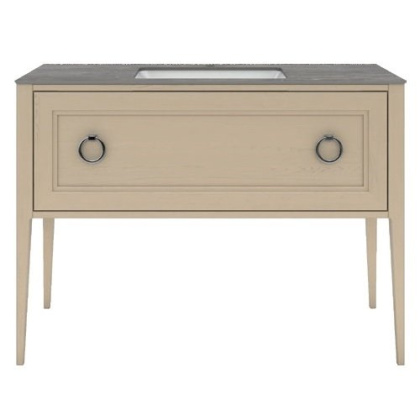 Тумба PLAZA Classic напольная с ящиком 120, капучино матовая PL.C.120.1\CAP Тумба PLAZA Classic напольная с ящиком 120, капучино матовая PL.C.120.1\CAP