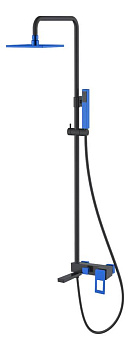 Стойка для душа Q BlackUV_Комплект Стойка для душа Q BlackUV_Комплект