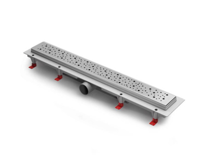 Душевой лоток 75 см Creto Points CRE-750 PH-50 с решеткой, хром Душевой лоток 75 см Creto Points CRE-750 PH-50 с решеткой, хром