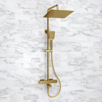 A199.260.201.BG Thermo Душевой комплект с термостатическим смесителем A199.260.201.BG Thermo Душевой комплект с термостатическим смесителем