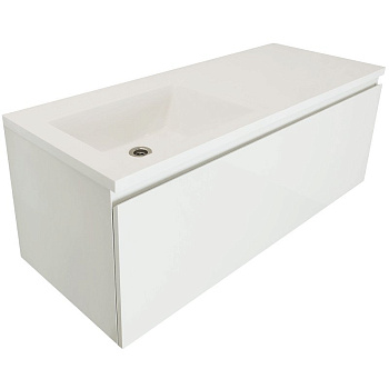 Комплект мебели Dallas Luxe 1000х482 левосторонний подвесной 1 ящик (ШхГхВ) 992х476х430 Комплект мебели Dallas Luxe 1000х482 левосторонний подвесной 1 ящик (ШхГхВ) 992х476х430