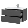 Мебель для ванной Aquanet Алвита 90 серый антрацит Мебель для ванной Aquanet Алвита 90 серый антрацит