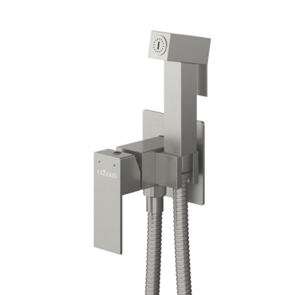 SLIDER-DIF-GM Гигиенический душ со смесителем, оружейная сталь SLIDER-DIF-GM Гигиенический душ со смесителем, оружейная сталь