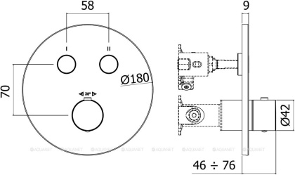 Смеситель для душа Paffoni Compact Box CPT018HG Смеситель для душа Paffoni Compact Box CPT018HG