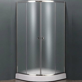 Душевой уголок RGW Dolphin TN-207-J 90х90 28912799-101 профиль Хром стекло рифленое