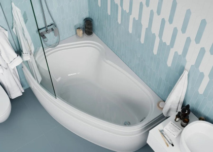 Акриловая ванна VAGNERPLAST AVONA 150x90 left Акриловая ванна VAGNERPLAST AVONA 150x90 left