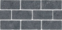Бордюр BR021 Роверелла серый темный мозаичный 14,7*34,5(1уп/7шт), шт