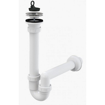 Сифон трубчатый с нержавеющей peшeткой DN70 Сифон трубчатый с нержавеющей peшeткой DN70