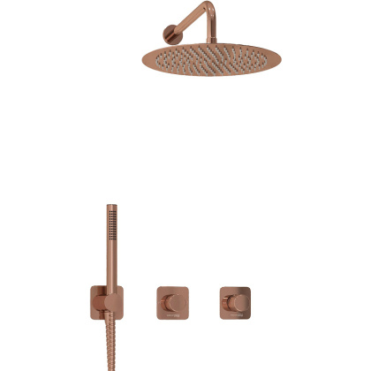 A8851.309.338.330.290.292.291 Встраиваемый комплект для душа с верхней душевой насадкой и лейкой A8851.309.338.330.290.292.291 Встраиваемый комплект для душа с верхней душевой насадкой и лейкой