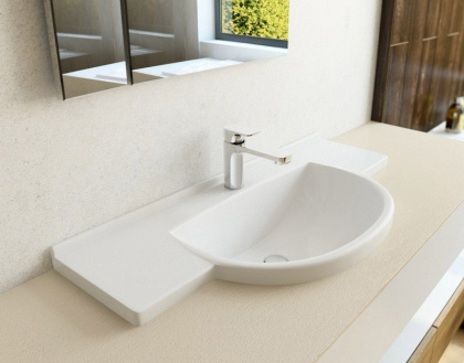 Раковина "Kuba silk" 900х430 Раковина "Kuba silk" 900х430