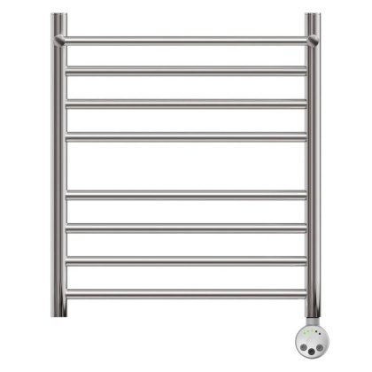 Полотенцесушитель электрический Point Аврора PN10156SPE П7 500x600 с полкой левый/правый, хром Полотенцесушитель электрический Point Аврора PN10156SPE П7 500x600 с полкой левый/правый, хром