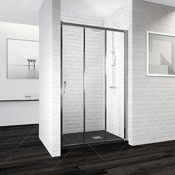 Душевая дверь RGW Passage PA-13 130 06081313-11 профиль Хром стекло прозрачное