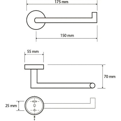 Держатель туалетной бумаги Bemeta Neo 104212035 Нержавеющая сталь Держатель туалетной бумаги Bemeta Neo 104212035 Нержавеющая сталь