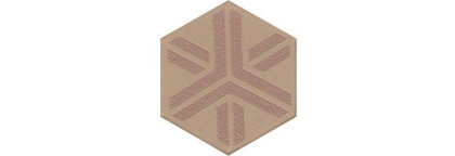 Декор OS\C241\63012 Агуста синий матовый 5,2см*6см*6,9мм (1уп/26шт/), шт