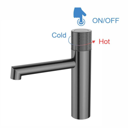 Смеситель для раковины Desire VBF-1D3GM, вороненая сталь Смеситель для раковины Desire VBF-1D3GM, вороненая сталь