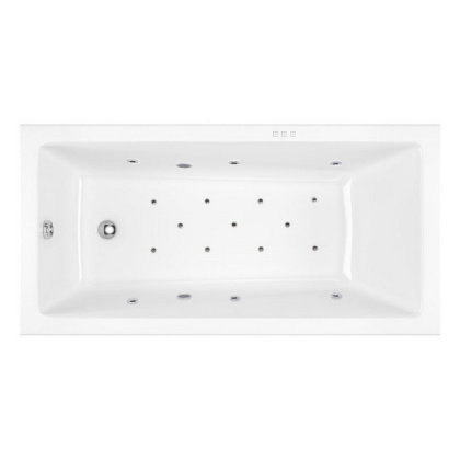 Ванна EXCELLENT Wave Slim 170x70 "RELAX" (хром) Ванна EXCELLENT Wave Slim 170x70 "RELAX" (хром)