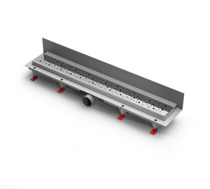 Душевой лоток 75 см Creto Points CRE-750 PH-P с решеткой, хром Душевой лоток 75 см Creto Points CRE-750 PH-P с решеткой, хром