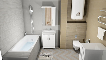 Плитка настенная 7220 Ауленти бежевый светлый структура 20*50*8 (12шт\1.2м2), м2