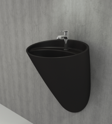 Раковина Bocchi Venezia 1083-004-0126 черная матовая Раковина Bocchi Venezia 1083-004-0126 черная матовая