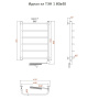 Полотенцесушитель Идеал эл ТЭН 1 80*40 (ЛЦ5) Полотенцесушитель Идеал эл ТЭН 1 80*40 (ЛЦ5)