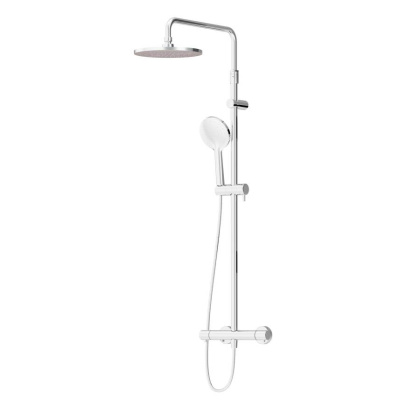 DX218091000 Option, душевая система с ТМС Для душа: верхний душ 230мм, ручной душ 120мм, 1 режим, шт DX218091000 Option, душевая система с ТМС Для душа: верхний душ 230мм, ручной душ 120мм, 1 режим, шт