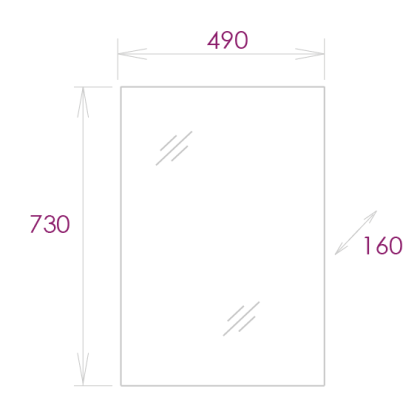 Шкаф-зеркало Onika Венеция 50 белый, универсальный Шкаф-зеркало Onika Венеция 50 белый, универсальный