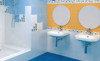 Плитка настенная 5099 Калейдоскоп голубой 20*20*6,9 (26шт/1,04м2), м2 Плитка настенная 5099 Калейдоскоп голубой 20*20*6,9 (26шт/1,04м2), м2