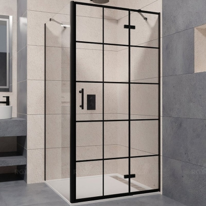 Душевой уголок RGW PA-77B R (PA-07B R + Z-050-2B + держатель O-204B), RGW 41087722-084R