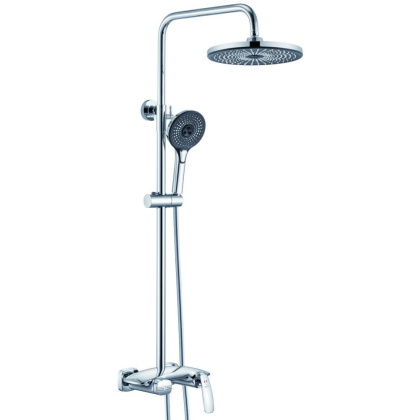 Душевая система латунь хром R1136 Душевая система латунь хром R1136