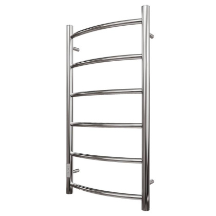 Полотенцесушитель электрический Point Афина PN04758 П6 500x800 диммер слева, хром Полотенцесушитель электрический Point Афина PN04758 П6 500x800 диммер слева, хром