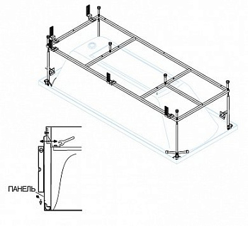 Металлический каркас METAURO-MF